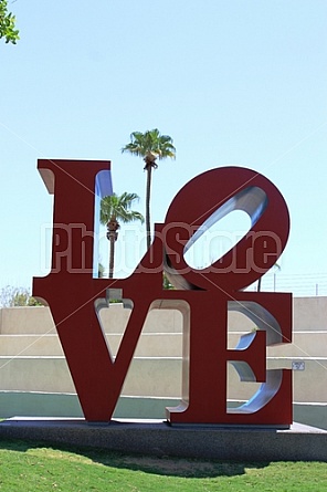 LOVE by Robert Indiana, Scottsdale, AZ