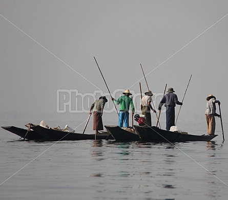 Fishing on Inle Lake