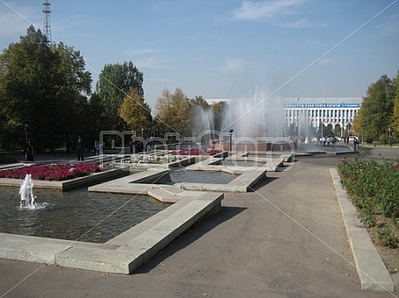 Fountain, Almaty (Kazakhstan)