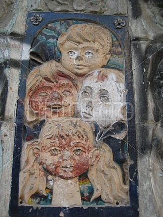 mural decoration, Almaty (Kazakhstan)