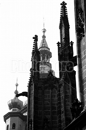 spires of Prague Cathedral