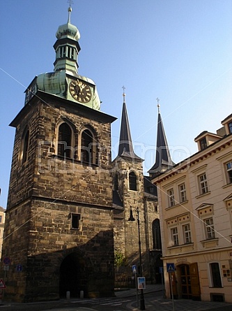 Petrska Catholic Church in Prague