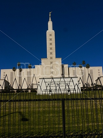 Mormon Temple Los Angeles