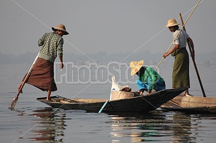 Fishing on Inle Lake