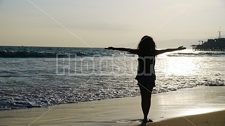 Golden Beach Girl