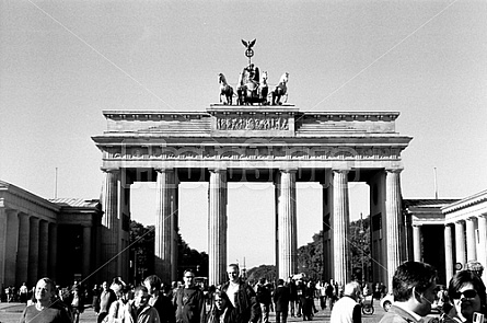 Brandenburg Gate in Berlin Germany