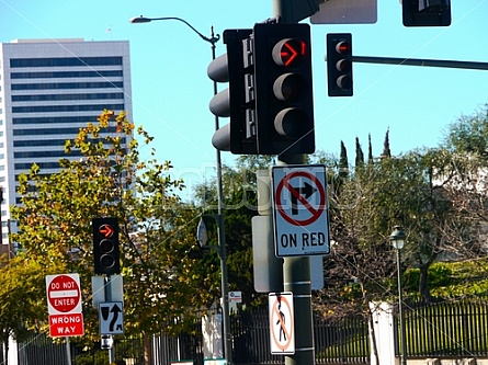 sign and arrow