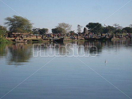 fishermen on their way to work (Liwonde National Park)