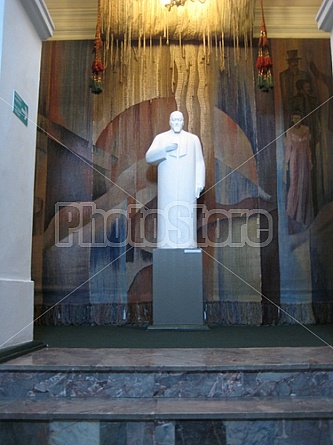 Abay (Abai Qunanbaiuli) statue, Semey (Kazakhstan)