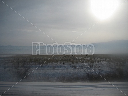 on the way from Almaty to Bishkek