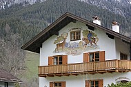 Fresco buildings in Oberammergau