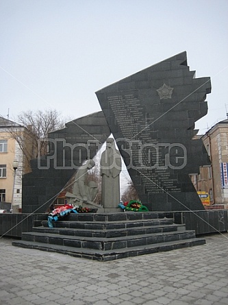 war memorial in Semey (Kazakhstan)