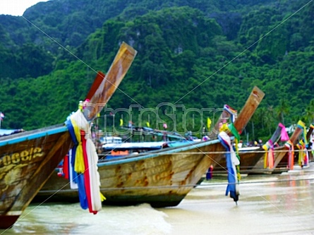 boats in Thailand