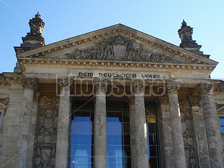 Reichstag in Berlin Germany