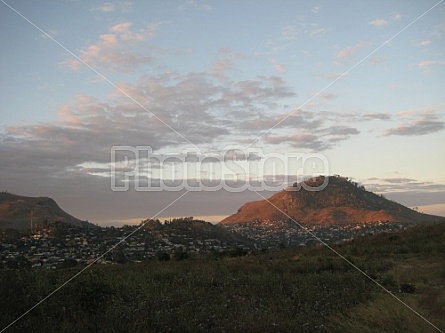 sunset in Blantyre-Limbe (Malawi)