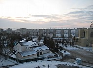 Pavlodar (Kazakhstan) in winter