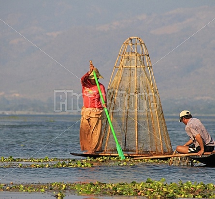 Fishing on Inle Lake