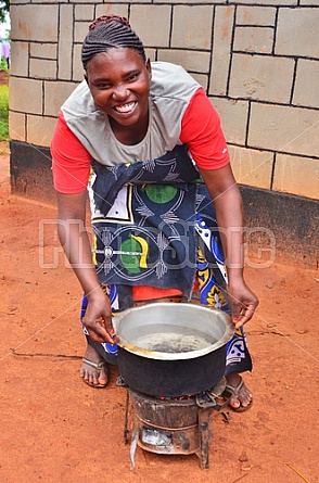 cooking in Kenya