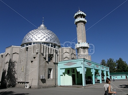 Central Mosque in Bishkek (Kyrgyzstan)