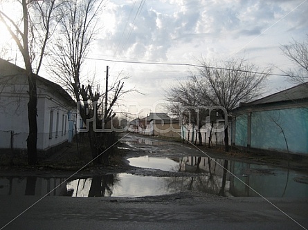 Shortly after a rain shower in Turkestan (Kazakhstan)