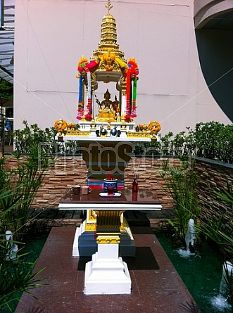 Thai Buddha's Altar