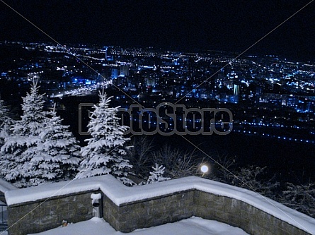 Almaty by night