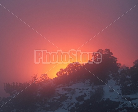 Sunset at the Grand Canyon