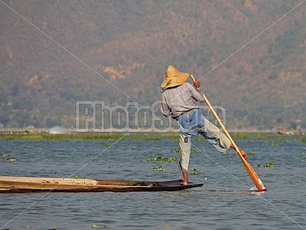 Fishing on Inle Lake