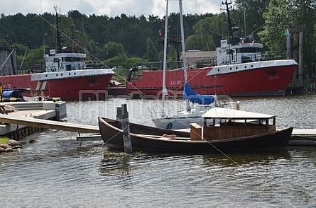 Boats in the harbor