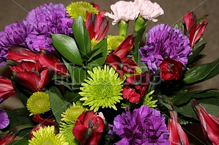 mixed flower bouquet