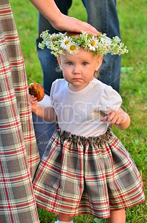 little Latvian girl