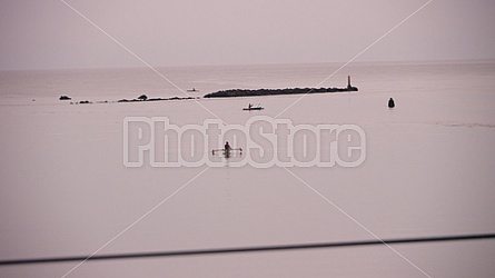 Boats and Fishermen near Loay port Bohol