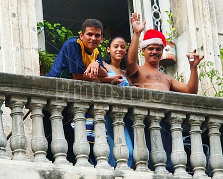 Christmas celebration in Cuba