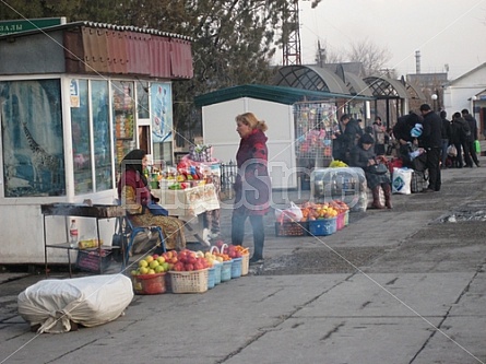 Produce Market in Kazakhstan