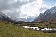 mountain river at Altyn Arashan