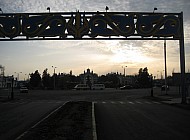 near the train station in Turkestan (Kazakhstan)