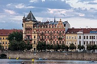 Prague apartment building