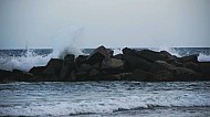 crashing waves