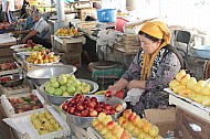 Chorsu Bazaar in Tashkent Uzbekistan