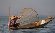 Fishing on Inle Lake