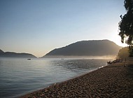 Morning at the shore of lake Malawi (Cape Maclear)