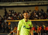 FK Crvena zvezda's goalkeeper Predrag Rajković