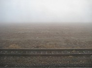 Hazy Skies on the way to Turkestan (Kazakhstan)