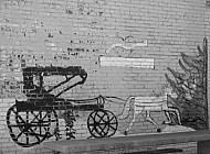 Horse and Buggy Graffiti