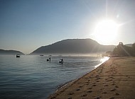 Morning at Malawi lake