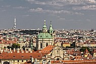 View from Starbucks in Prague - Hradcany