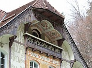 Fresco buildings in Oberammergau